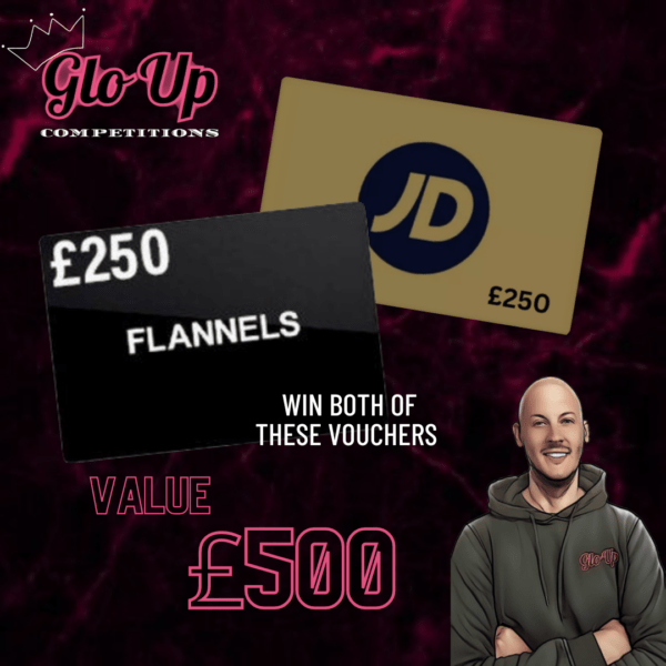 JD & FLANNELS £250 VOUCHERS
